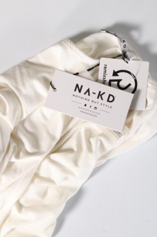 Γυναικεία μπλούζα NA-KD, Μέγεθος XXL, Χρώμα Εκρού, Τιμή 19,85 €