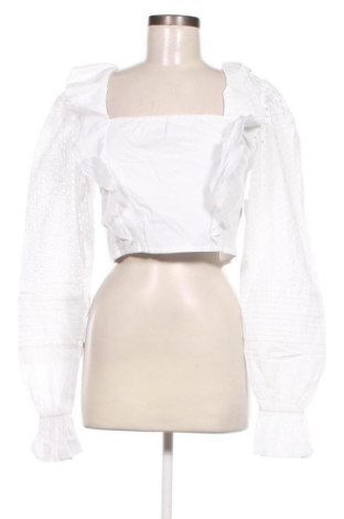 Дамска блуза NA-KD, Размер M, Цвят Бял, Цена 38,50 лв.