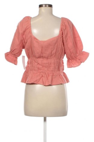 Дамска блуза NA-KD, Размер L, Цвят Розов, Цена 77,00 лв.