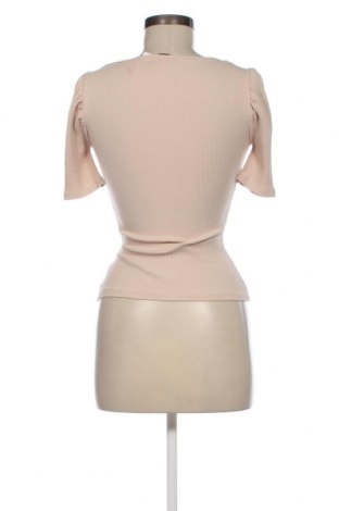 Damen Shirt NA-KD, Größe M, Farbe Beige, Preis 10,20 €