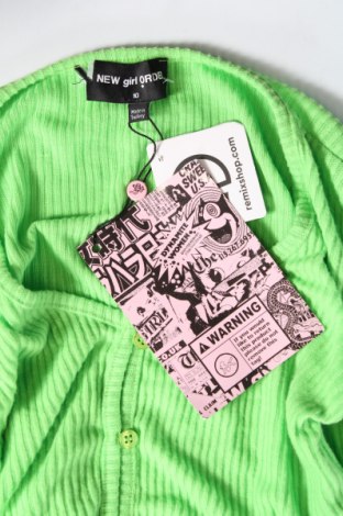 Damen Shirt NEW girl ORDER, Größe M, Farbe Grün, Preis € 18,38