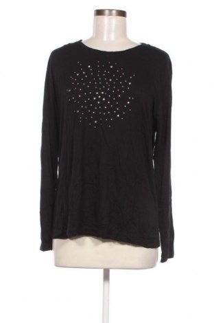 Γυναικεία μπλούζα NOVITA, Μέγεθος L, Χρώμα Μαύρο, Τιμή 6,96 €