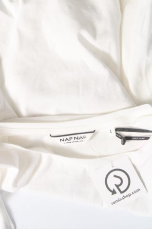 Дамска блуза Naf Naf, Размер L, Цвят Бял, Цена 26,95 лв.