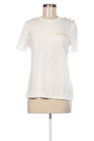 Damen Shirt Naf Naf, Größe M, Farbe Weiß, Preis 19,85 €