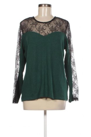 Γυναικεία μπλούζα Naf Naf, Μέγεθος XL, Χρώμα Πράσινο, Τιμή 21,83 €