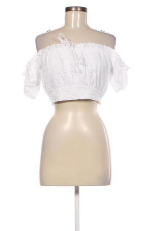 Damen Shirt Naf Naf, Größe S, Farbe Weiß, Preis 17,86 €
