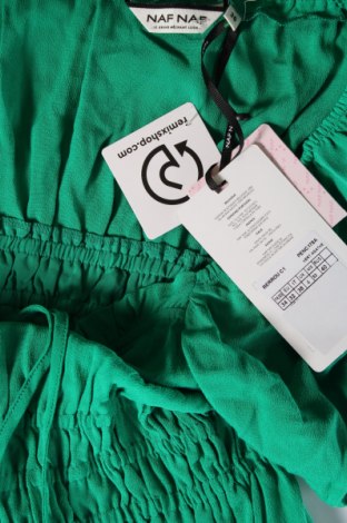 Γυναικεία μπλούζα Naf Naf, Μέγεθος S, Χρώμα Πράσινο, Τιμή 6,35 €