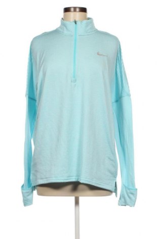 Дамска блуза Nike Running, Размер XL, Цвят Син, Цена 20,40 лв.