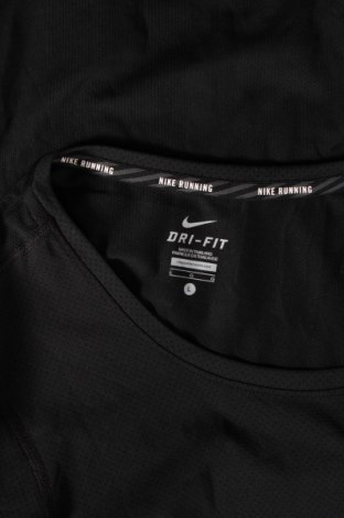 Дамска блуза Nike Running, Размер L, Цвят Черен, Цена 20,40 лв.