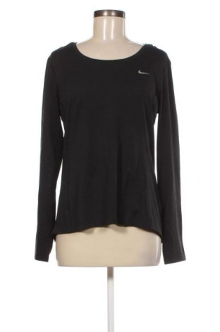Γυναικεία μπλούζα Nike Running, Μέγεθος L, Χρώμα Μαύρο, Τιμή 12,62 €