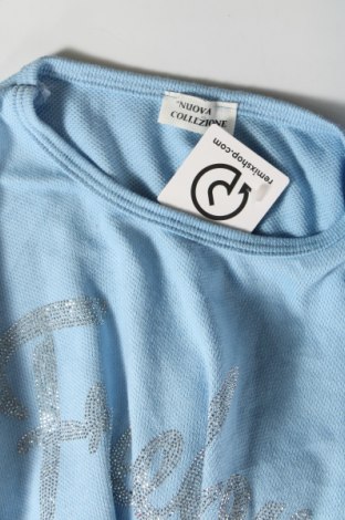 Damen Shirt Nuova Moda, Größe L, Farbe Blau, Preis 3,04 €