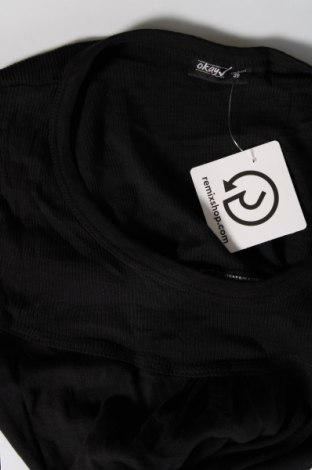 Γυναικεία μπλούζα Okay, Μέγεθος M, Χρώμα Μαύρο, Τιμή 2,59 €