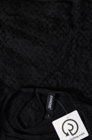 Γυναικεία μπλούζα Page One, Μέγεθος S, Χρώμα Μαύρο, Τιμή 1,76 €
