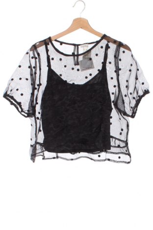 Дамска блуза Pimkie, Размер M, Цвят Черен, Цена 15,19 лв.