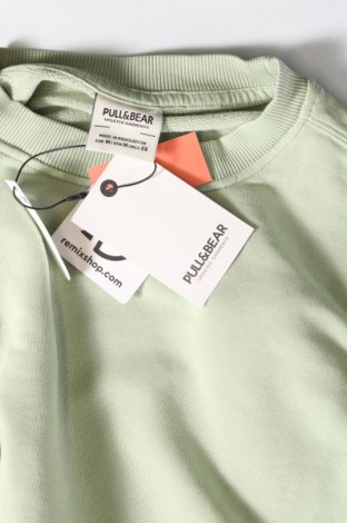 Γυναικεία μπλούζα Pull&Bear, Μέγεθος M, Χρώμα Πράσινο, Τιμή 5,91 €