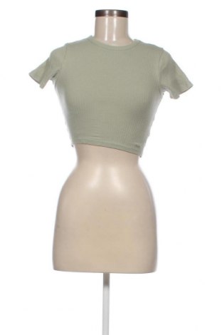 Γυναικεία μπλούζα Pull&Bear, Μέγεθος S, Χρώμα Πράσινο, Τιμή 5,55 €