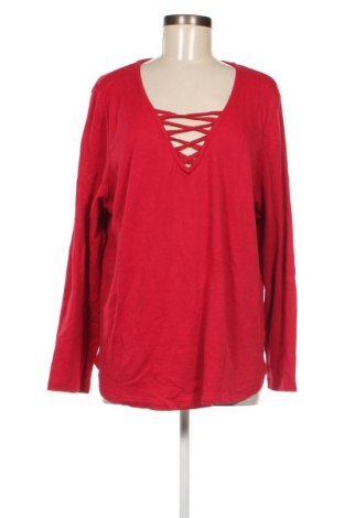 Γυναικεία μπλούζα Rainbow, Μέγεθος XXL, Χρώμα Κόκκινο, Τιμή 11,16 €
