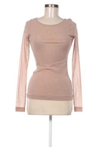 Дамска блуза Rinascimento, Размер M, Цвят Бежов, Цена 68,04 лв.