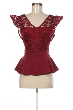 Γυναικεία μπλούζα River Island, Μέγεθος S, Χρώμα Κόκκινο, Τιμή 7,36 €