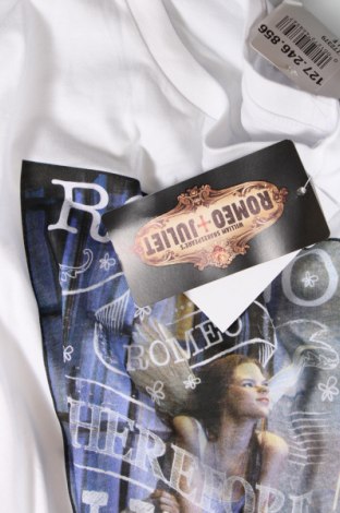 Γυναικεία μπλούζα Romeo & Juliet, Μέγεθος S, Χρώμα Λευκό, Τιμή 39,69 €