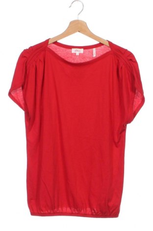 Γυναικεία μπλούζα S.Oliver, Μέγεθος XS, Χρώμα Κόκκινο, Τιμή 10,43 €