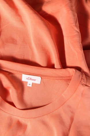 Γυναικεία μπλούζα S.Oliver, Μέγεθος XL, Χρώμα Πορτοκαλί, Τιμή 12,62 €