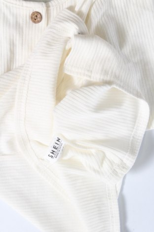 Γυναικεία μπλούζα SHEIN, Μέγεθος S, Χρώμα Λευκό, Τιμή 10,00 €