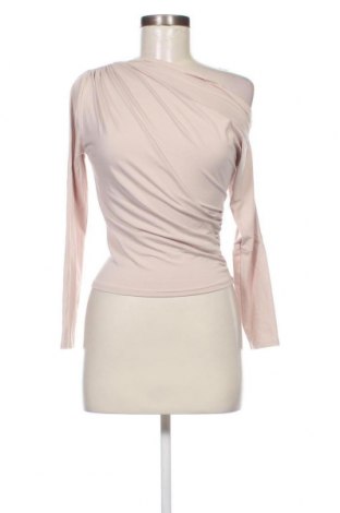 Γυναικεία μπλούζα SHEIN, Μέγεθος S, Χρώμα  Μπέζ, Τιμή 5,54 €