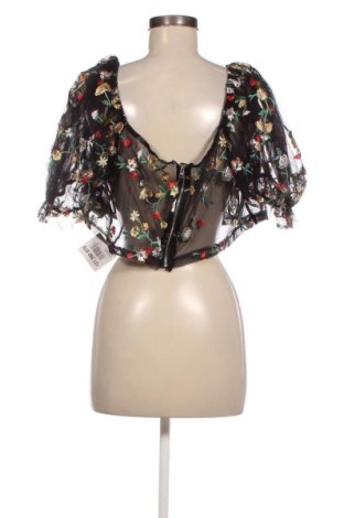 Дамска блуза SHEIN, Размер 4XL, Цвят Черен, Цена 11,40 лв.