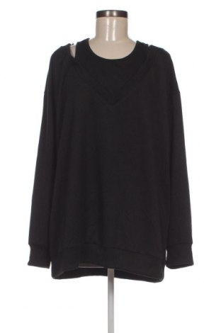 Дамска блуза SHEIN, Размер XXL, Цвят Черен, Цена 13,87 лв.