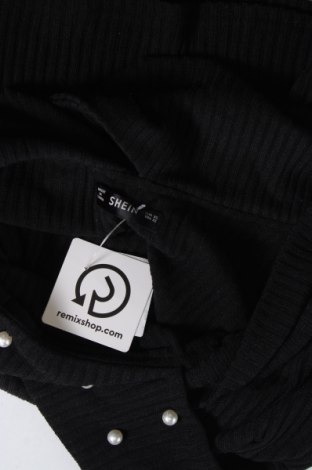 Γυναικεία μπλούζα SHEIN, Μέγεθος XS, Χρώμα Μαύρο, Τιμή 4,58 €