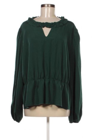 Дамска блуза SHEIN, Размер 4XL, Цвят Зелен, Цена 10,28 лв.