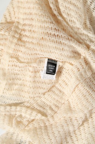 Γυναικεία μπλούζα SHEIN, Μέγεθος XXL, Χρώμα Εκρού, Τιμή 11,75 €
