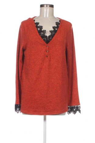 Дамска блуза SHEIN, Размер M, Цвят Оранжев, Цена 3,99 лв.