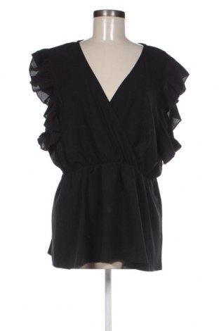 Γυναικεία μπλούζα SHEIN, Μέγεθος XXL, Χρώμα Μαύρο, Τιμή 13,00 €