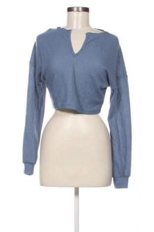 Дамска блуза SHEIN, Размер M, Цвят Син, Цена 6,65 лв.
