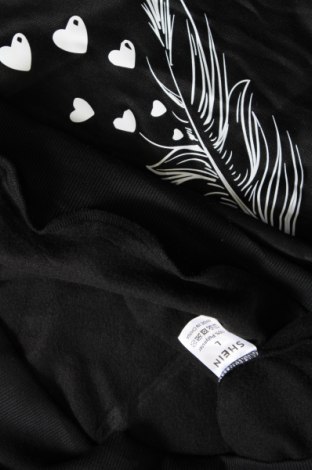 Γυναικεία μπλούζα SHEIN, Μέγεθος L, Χρώμα Μαύρο, Τιμή 4,00 €