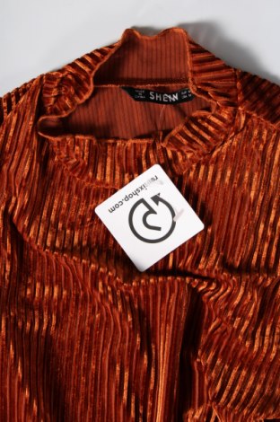 Γυναικεία μπλούζα SHEIN, Μέγεθος M, Χρώμα Καφέ, Τιμή 2,35 €