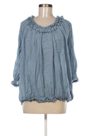 Damen Shirt Saint Tropez, Größe L, Farbe Blau, Preis 8,35 €
