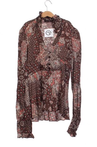 Дамска блуза Sandro Ferrone, Размер S, Цвят Кафяв, Цена 71,13 лв.