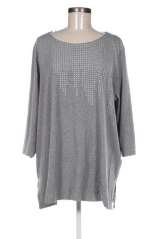 Γυναικεία μπλούζα Selection By Ulla Popken, Μέγεθος XXL, Χρώμα Γκρί, Τιμή 24,94 €