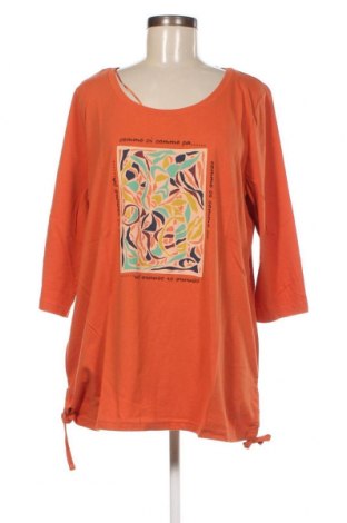 Γυναικεία μπλούζα Sheego, Μέγεθος XL, Χρώμα Πορτοκαλί, Τιμή 23,81 €