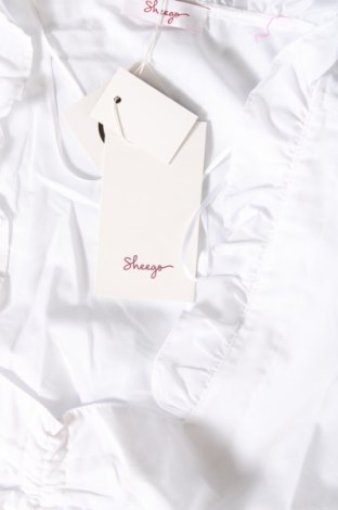 Дамска блуза Sheego, Размер XXL, Цвят Бял, Цена 30,80 лв.