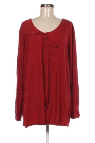 Дамска блуза Sheego by Joe Browns, Размер 3XL, Цвят Червен, Цена 50,82 лв.