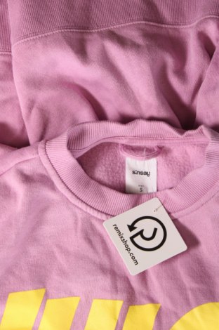Γυναικεία μπλούζα Sinsay, Μέγεθος S, Χρώμα Βιολετί, Τιμή 3,64 €