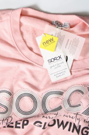 Дамска блуза Soccx, Размер M, Цвят Розов, Цена 60,48 лв.