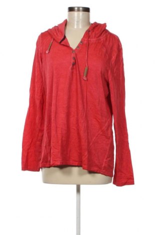 Γυναικεία μπλούζα S'questo, Μέγεθος XL, Χρώμα Κόκκινο, Τιμή 6,58 €