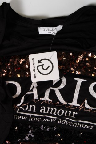 Damen Shirt Sublevel, Größe XL, Farbe Schwarz, Preis € 13,22