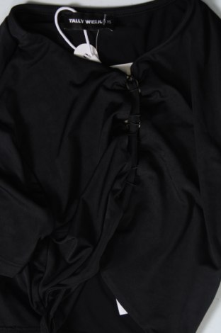 Γυναικεία μπλούζα Tally Weijl, Μέγεθος XS, Χρώμα Μαύρο, Τιμή 5,43 €