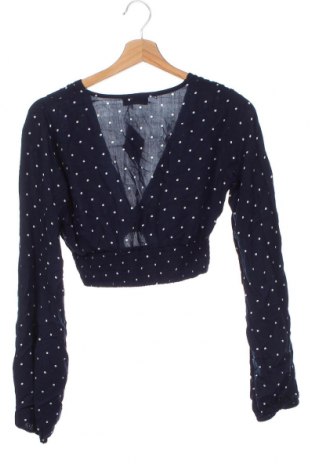 Γυναικεία μπλούζα Tally Weijl, Μέγεθος XS, Χρώμα Μπλέ, Τιμή 4,00 €
